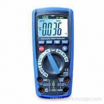 Digital Multimeter with IP67 Rating and 4,000 Digital Display Counts